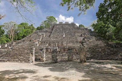 La grandeza urbana de Calakmul