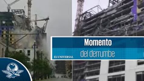 Colapsa hotel en Nueva Orleans; reportan heridos