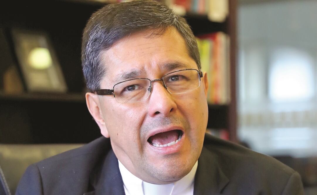 Alfonso Miranda Guardiola, secretario general de la CEM. Foto: LUCÍA GODÍNEZ. EL UNIVERSAL