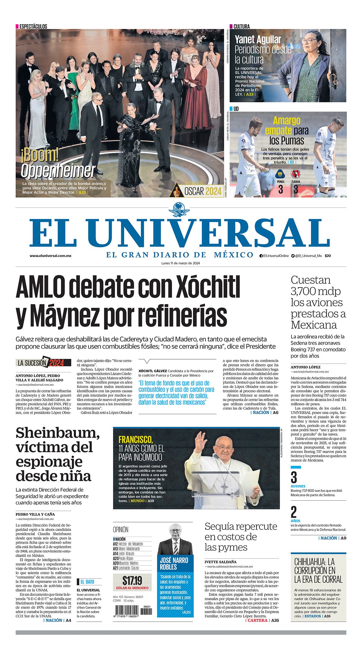 Portada impresa
