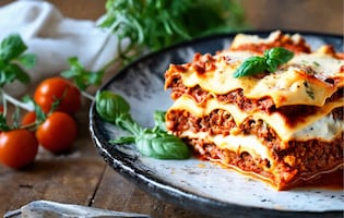 Receta sencilla para hacer lasagna con carne de res