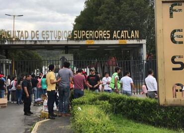 Tras “toma ilegal” de la FES Acatlán, autoridades académicas llaman a la devolución de instalaciones.
