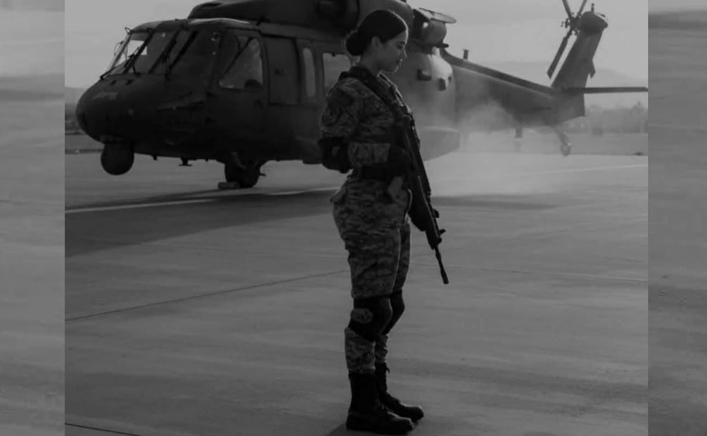 Stephania Carmona Rojas, elemento de la Guardia Nacional que fue hallada sin vida en instalaciones militares del 51 Batallón. Foto: Tomada de redes sociales