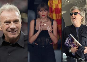 Taylor Swift, Joe Montana y Paul McCartney, entre las celebridades presentes en el Super Bowl LVIII