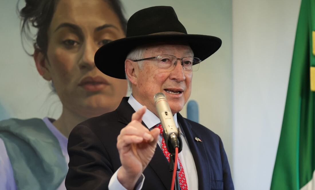 Ken Salazar, embajador de Estados Unidos en México. Foto: Carlos Mejía / EL UNIVERSAL