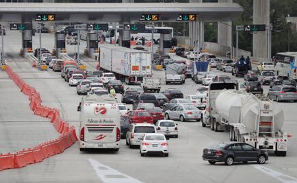 Por segundo día, saturan la autopista México-Cuernavaca 