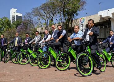 Inicia operación piloto de préstamo de bicicletas en Benito Juárez