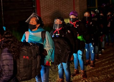 Caravana del EZLN parte de Chiapas a la CDMX para emprender viaje a Europa