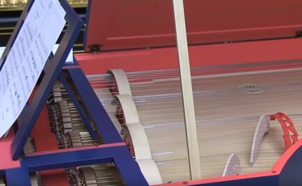 Así suena el instrumento que ideó Leonardo da Vinci