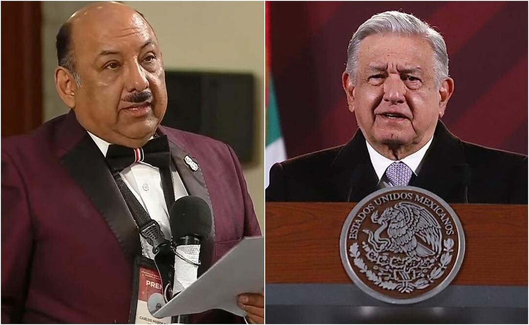 El youtuber dedicó una frase de cuatro palabras para López Obrador. Foto: YouTube y Berenice Fregoso. EL UNIVERSAL