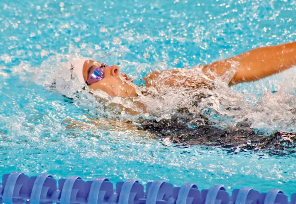 La distancia con el selectivo previo influyó para que los deportistas no se mostraran a plenitud en la piscina. Foto: Especial