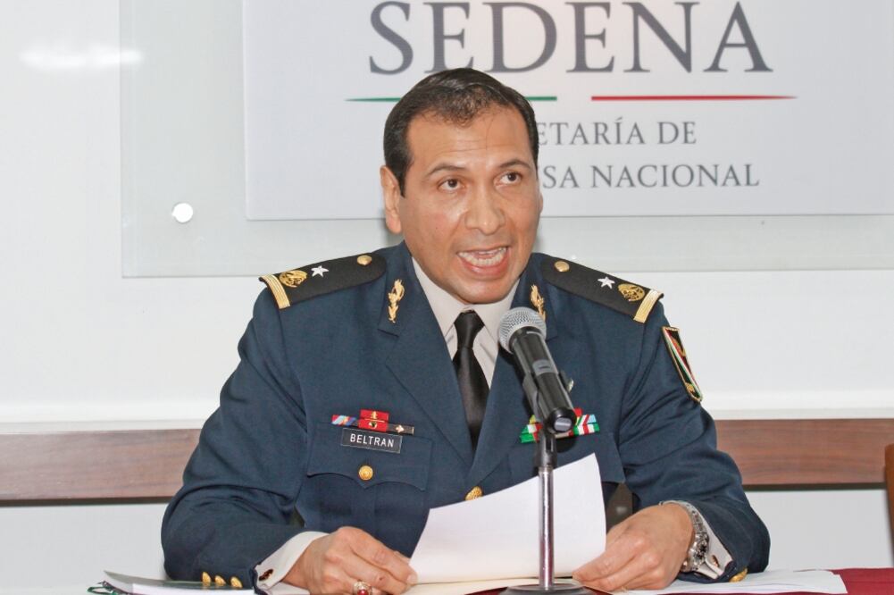 José Carlos Beltrán, director de Derechos Humanos de la Sedena, pidió que quien tenga pruebas de las acusaciones contra el Ejército que las presente. (IRVIN OLIVARES. EL UNIVERSAL)