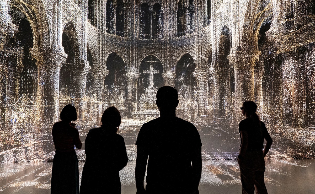 Notre Dame revive virtualmente en el festival Ars Electronica