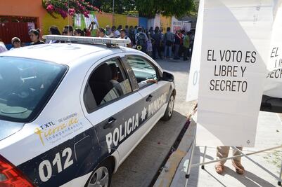 Detienen a presunto delincuente electoral en Tixtla