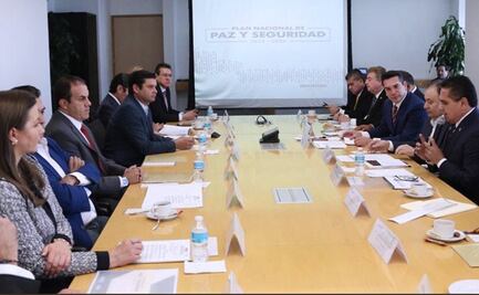 Gobernadores respaldan Guardia Nacional y estrategia de seguridad