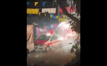 Explota tanque de gas durante fiesta patronal en Misantla, Veracruz; reportan 23 heridos