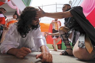 "Es todo un reto espiritual interpretar la vida de Cristo"