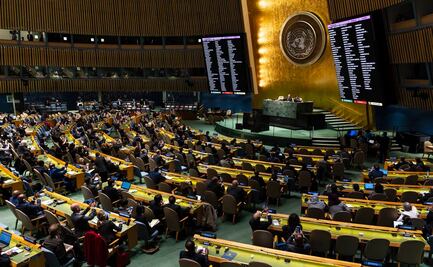 Asamblea General de la ONU aprueba resolución promovida por México y Francia