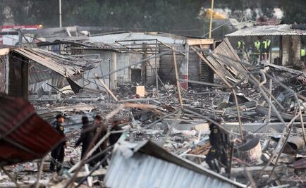 Aumentan a 35 los muertos por la explosión en Tultepec