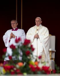 Papa pide "valentía" a Israel y Palestina para lograr la paz