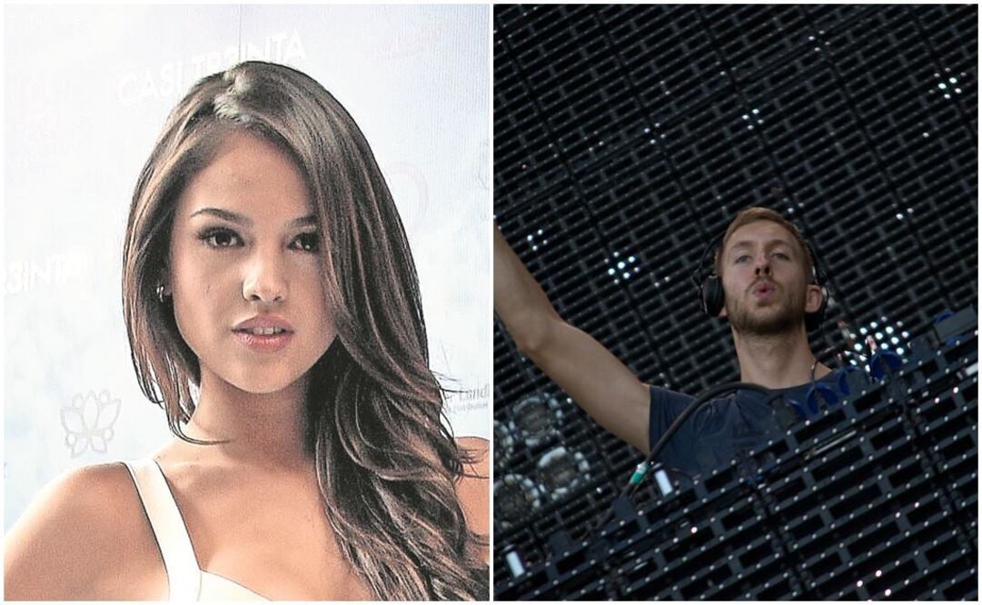 Eiza González sale con Calvin Harris