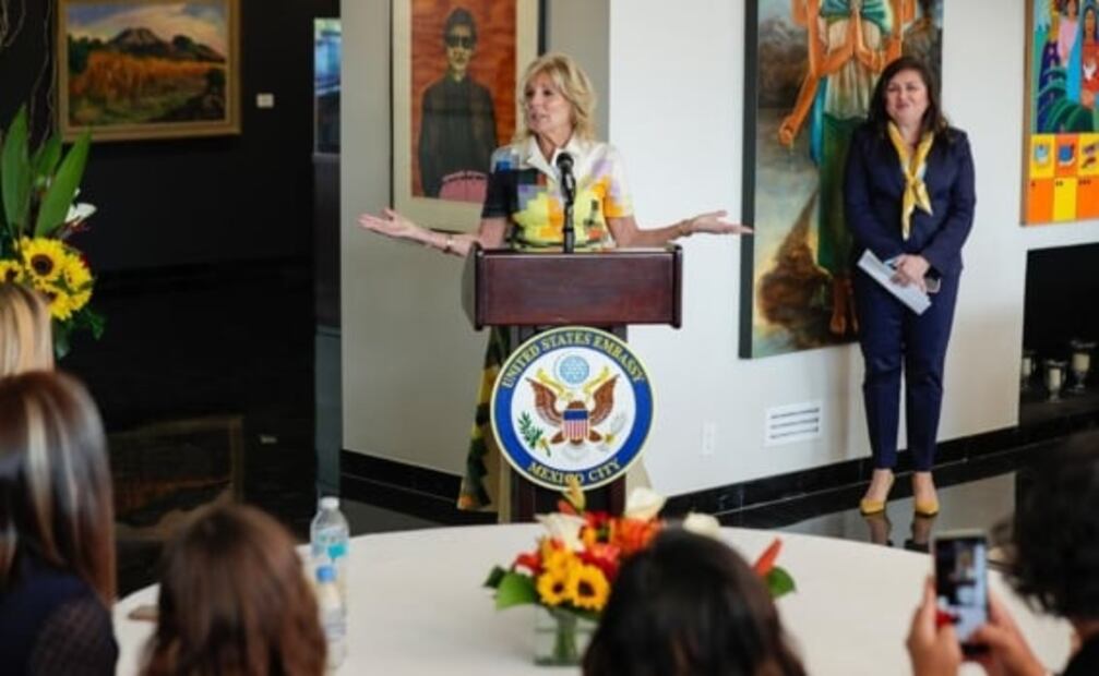 “Nunca nos hemos quedado calladas, pero a las mujeres se les ha silenciado”: Jill Biden