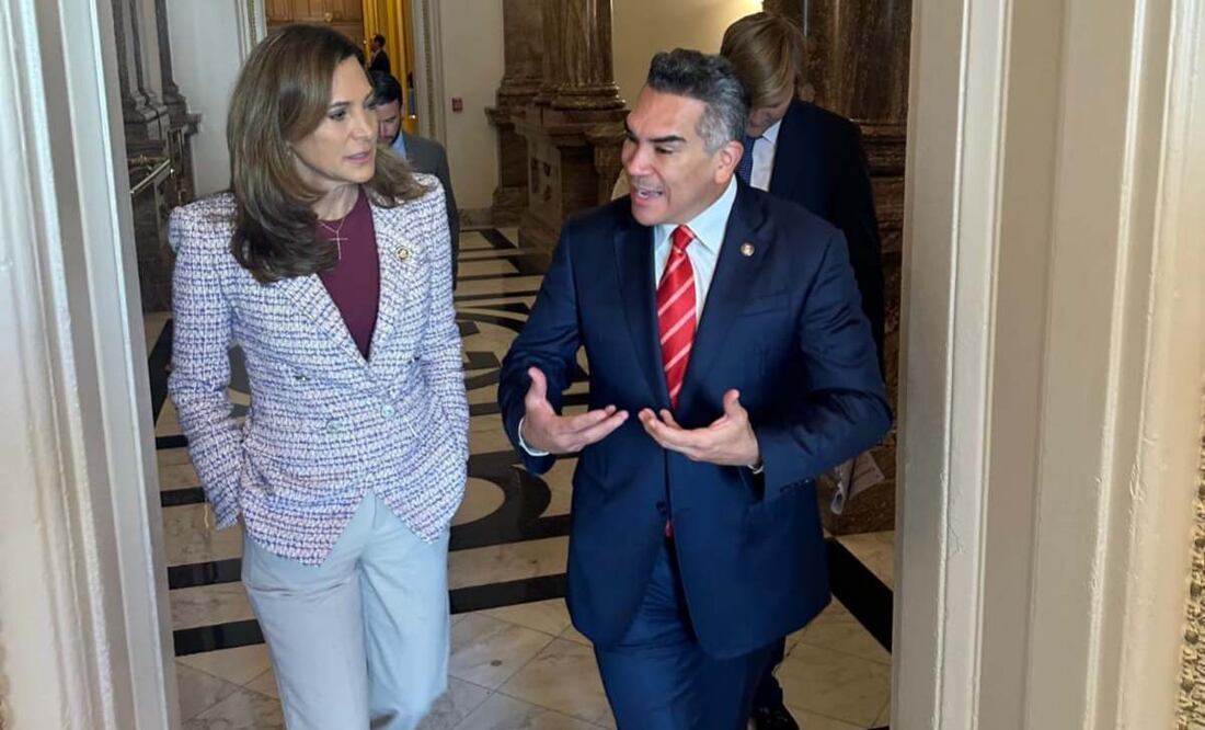 Se reúne Alejandro Moreno con congresista del Partido Republicano en EU; "a favor de construir la mejor relación entre México y EU", dijo.Foto: Especial