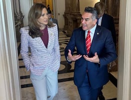 Se reúne Alejandro Moreno con congresista del Partido Republicano en EU; "siempre a favor de construir la mejor relación", dice