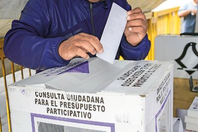 Bajo lupa, presupuesto participativo: contraloría