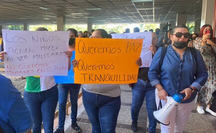 Por violencia, 101 escuelas no regresan a clases en Culiacán, Sinaloa