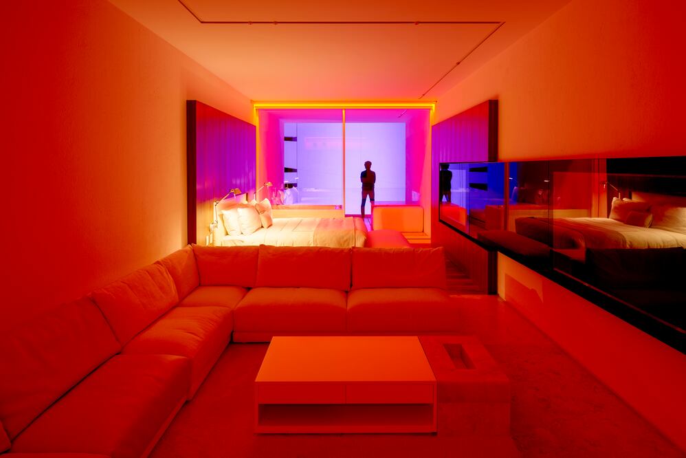 En el hotel Mar Adentro, disfruta de la arquitectura y controla por medio de una tablet la luz o la música de tu habitación. (Foto: Joe Fletcher)