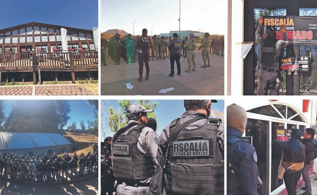 Autoridades federales y del Estado de México llevaron a cabo el Operativo Bastión de manera simultánea en los municipios mexiquenses de Amatepec, Luvianos, Sultepec, Tejupilco, Temascaltepec y Tlatlaya, espacios estratégicos de La Familia Michoacana. Foto Especial