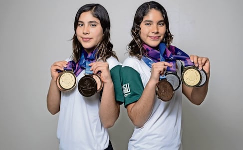Mia y Lia Cueva, gemelas promesa de los clavados; buscan inspirar a más mujeres en el deporte mexicano