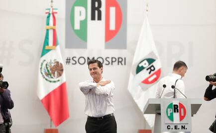 Peña Nieto pide al PRI prepararse para el 2018