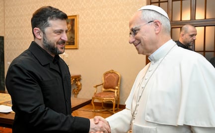 Zelensky se reúne con el papa León XIV y prepara una respuesta al plan de EU para Ucrania