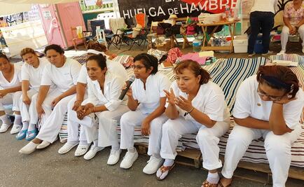 Se suma otra enfermera a huelga de hambre en Chiapas; ya son 9 