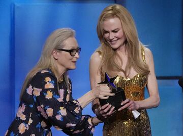 Meryl Streep elogia a Nikole Kidman, dice que actuar con ella "fue traumatizante"