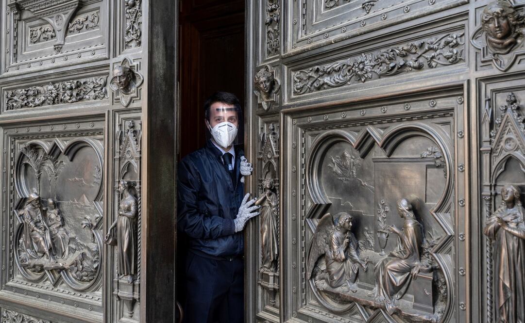 Tras dos meses y medio, la catedral de Florencia abrió sus puertas hace una semana. Foto: EFE/ Opera Di Santa Maria Del Fiore 