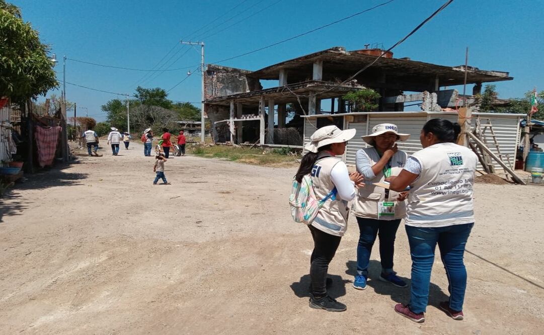 Tras el robo, los encuestadores que levantan el censo en Juchitán suspendieron sus actividades antes de las 15:00 horas de ayer. Foto: Alberto López/ EL UNIVERSAL