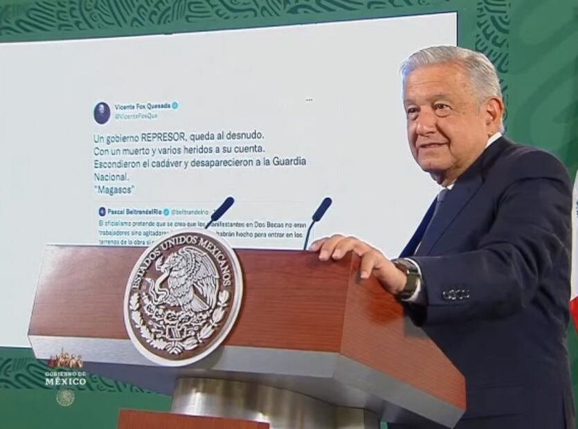 La mañanera de AMLO, 14 de octubre, minuto a minuto