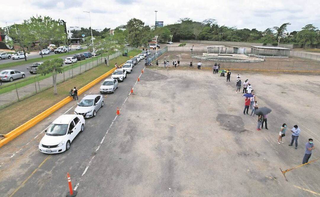 En Tabasco se han aplicado más de 2 mil 500 pruebas Covid por día, señaló la titular de Salud estatal, Silvia Roldán Fernández. Foto: Luma López/ EL UNIVERSAL.
