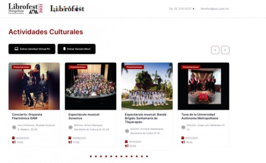 Disfruta más de 200 actividades virtuales en esta feria cultural