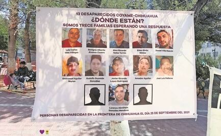 Exigen búsqueda de 13 migrantes desaparecidos en Chihuahua