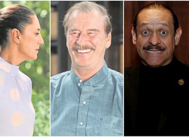 Vicente Fox bromea con silueta de Sheinbaum y el comediante Teo González agradece "apoyo a gira"