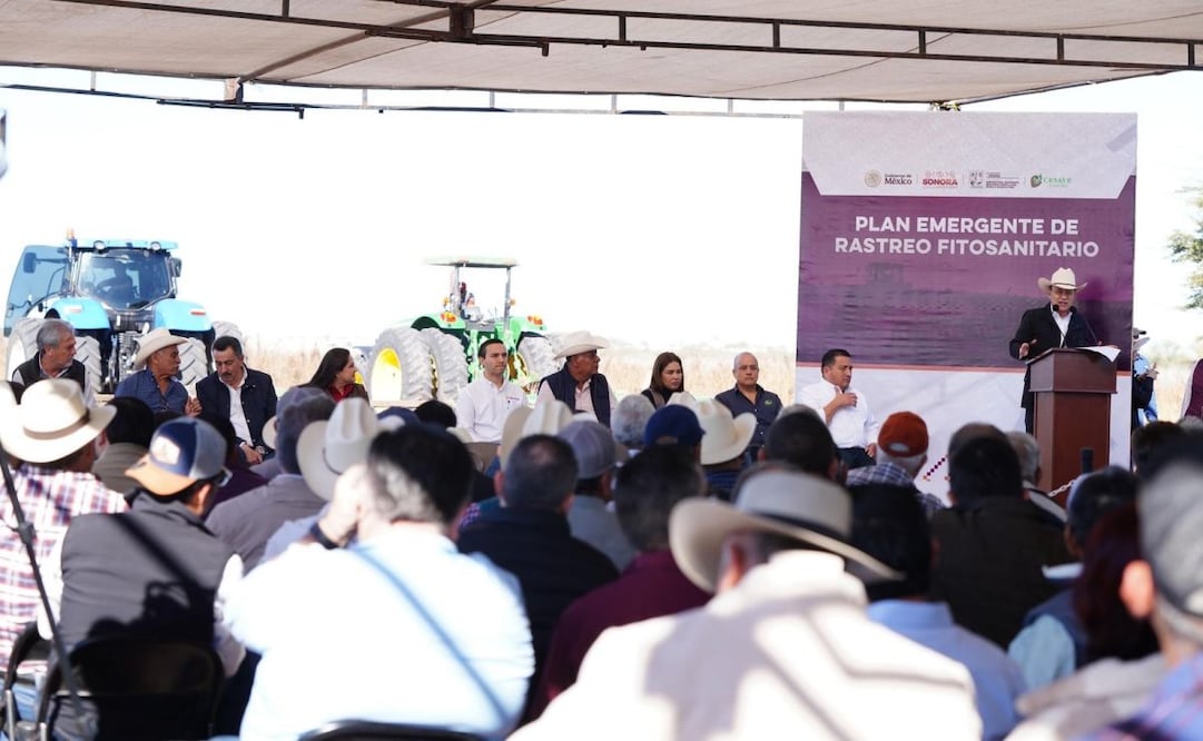 Inicia Plan Emergente de Rastreo Fitosanitario en Sonora (23/02/2025). Foto: Gobierno de Sonora