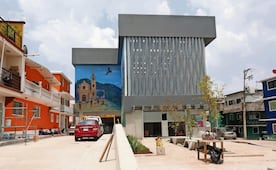 Estación Izcalli Chamapa de la L3 del Mexicable lleva 90% de avance