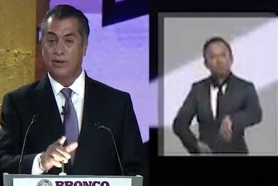 Se vuelve viral “mochar la mano” en lenguaje de señas en debate presidencial