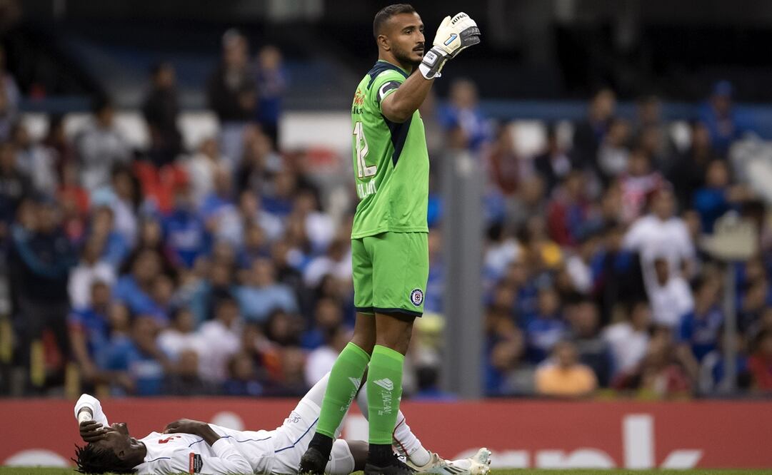 Portero de Cruz Azul. Foto: Mexsport