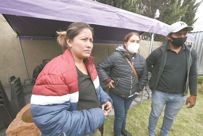 Padres empiezan viacrucis por justicia tras accidente de la México-Toluca