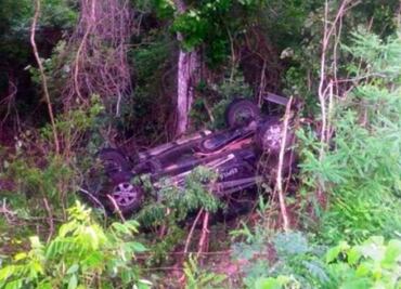 Vuelca patrulla de mando policiaco en Yucatán